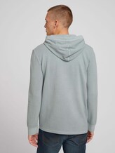 Hoodie mit Struktur - Männer - light ice blue Hoodie mit Struktur - Männer - light ice blue - 2 - TOM TAILOR