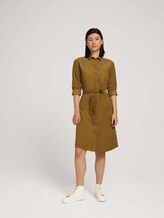 Cord Hemdkleid - Frauen - khaki olive Cord Hemdkleid - Frauen - khaki olive - 3 - TOM TAILOR