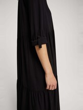Midi Blusenkleid mit Lyocell - Frauen - deep black Midi Blusenkleid mit Lyocell - Frauen - deep black - 10 - TOM TAILOR