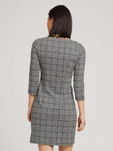 Etuikleid mit Karomuster - Frauen - offwhite jacquard check Etuikleid mit Karomuster - Frauen - offwhite jacquard check - 2 - TOM TAILOR
