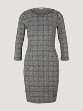 Etuikleid mit Karomuster - Frauen - offwhite jacquard check Etuikleid mit Karomuster - Frauen - offwhite jacquard check - 7 - TOM TAILOR