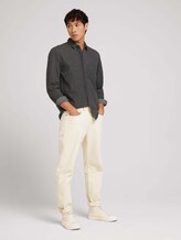 Hemd in Jeansoptik aus nachhaltiger Baumwolle - Männer - clean mid stone grey denim Hemd in Jeansoptik aus nachhaltiger Baumwolle - Männer - clean mid stone grey denim - 3 - TOM TAILOR Denim