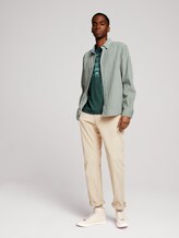 Print T-Shirt im Used Look - Männer - Dark Gable Green Print T-Shirt im Used Look - Männer - Dark Gable Green - 3 - TOM TAILOR