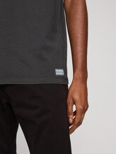 Print T-Shirt im Used Look - Männer - Tarmac Grey Print T-Shirt im Used Look - Männer - Tarmac Grey - 10 - TOM TAILOR