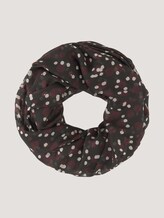 Gemusterter Schlauchschal - Frauen - black large dot design Gemusterter Schlauchschal - Frauen - black large dot design - 7 - TOM TAILOR