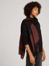 Plissierter Schal - Frauen - earth brown Plissierter Schal - Frauen - earth brown - 5 - TOM TAILOR