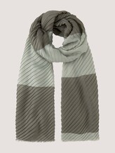 Plissierter Schal - Frauen - dusty mid olive Plissierter Schal - Frauen - dusty mid olive - 7 - TOM TAILOR