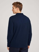 Poloshirt mit Brusttasche - Männer - Sky Captain Blue Poloshirt mit Brusttasche - Männer - Sky Captain Blue - 2 - TOM TAILOR