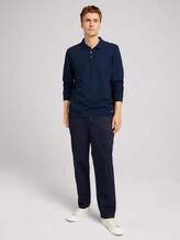 Poloshirt mit Brusttasche - Männer - Sky Captain Blue Poloshirt mit Brusttasche - Männer - Sky Captain Blue - 3 - TOM TAILOR