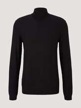 Rollkragenpullover - Männer - Black Rollkragenpullover - Männer - Black - 7 - TOM TAILOR Denim