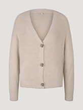 Grob gestrickter Cardigan - Frauen - cold beige Grob gestrickter Cardigan - Frauen - cold beige - 7 - TOM TAILOR Denim