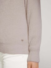 Grob gestrickter Cardigan - Frauen - cold beige Grob gestrickter Cardigan - Frauen - cold beige - 9 - TOM TAILOR Denim