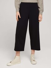 Culotte mit elastischem Bund - Frauen - deep black Culotte mit elastischem Bund - Frauen - deep black - 1 - TOM TAILOR Denim