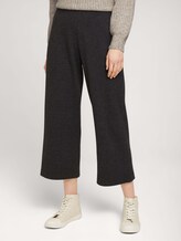 Culotte mit elastischem Bund - Frauen - black grey houndstooth Culotte mit elastischem Bund - Frauen - black grey houndstooth - 1 - TOM TAILOR Denim
