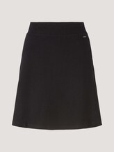 Kurzer Rock aus nachhaltiger Baumwolle - Frauen - deep black Kurzer Rock aus nachhaltiger Baumwolle - Frauen - deep black - 7 - TOM TAILOR Denim