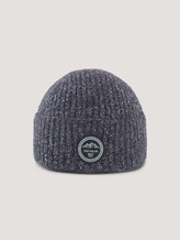 Strickmütze mit Logo - Männer - navy white knitted mouline Strickmütze mit Logo - Männer - navy white knitted mouline - 7 - TOM TAILOR