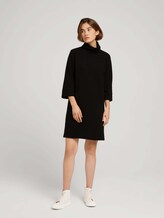 Mini Jersey Kleid aus nachhaltiger Baumwolle - Frauen - deep black Mini Jersey Kleid aus nachhaltiger Baumwolle - Frauen - deep black - 3 - TOM TAILOR Denim