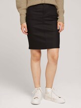Jeansrock mit Beschichtung - Frauen - deep black Jeansrock mit Beschichtung - Frauen - deep black - 1 - TOM TAILOR