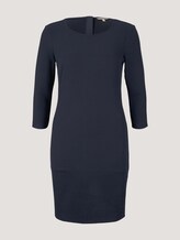 Strukturiertes Kleid - Frauen - Sky Captain Blue Strukturiertes Kleid - Frauen - Sky Captain Blue - 7 - TOM TAILOR Denim