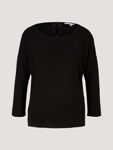 Sweatshirts mit Schleife am Rücken - Frauen - deep black Sweatshirts mit Schleife am Rücken - Frauen - deep black - 7 - TOM TAILOR Denim