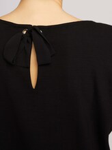 Sweatshirts mit Schleife am Rücken - Frauen - deep black Sweatshirts mit Schleife am Rücken - Frauen - deep black - 9 - TOM TAILOR Denim