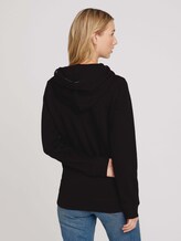 sweatshirt met capuchon en logoprint - Vrouwen - deep black sweatshirt met capuchon en logoprint - Vrouwen - deep black - 2 - TOM TAILOR Denim
