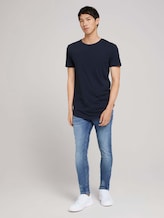 Skinny Culver Jeans - Mannen - Used Light Stone Blue Denim Skinny Culver Jeans - Mannen - Used Light Stone Blue Denim - 3 - TOM TAILOR Denim