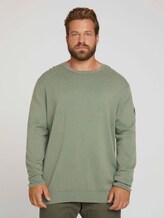 textured sweater - Men - Oak Leaf Green textured sweater - Men - Oak Leaf Green - 1 - Men Plus