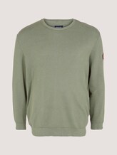 textured sweater - Men - Oak Leaf Green textured sweater - Men - Oak Leaf Green - 7 - Men Plus