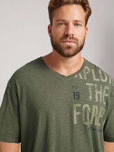 T-Shirt mit Print - Männer - Oak Leaf Green T-Shirt mit Print - Männer - Oak Leaf Green - 9 - Men Plus