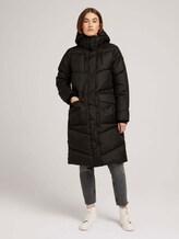 Gesteppter Parka mit recyceltem Polyester - Frauen - deep black Gesteppter Parka mit recyceltem Polyester - Frauen - deep black - 1 - TOM TAILOR Denim