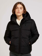 Quilted jacket with recycled polyester - Women - deep black Quilted jacket with recycled polyester - Women - deep black - 1 - TOM TAILOR Denim