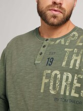 Shirt mit Print - Männer - Oak Leaf Green Shirt mit Print - Männer - Oak Leaf Green - 9 - Men Plus
