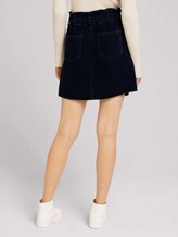 Denim skirt with an elastic waistband - Women - dark stone blue black denim Denim skirt with an elastic waistband - Women - dark stone blue black denim - 2 - TOM TAILOR Denim