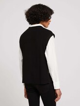 Pullunder mit Seitenschlitzen - Frauen - deep black Pullunder mit Seitenschlitzen - Frauen - deep black - 2 - TOM TAILOR