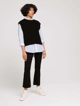 Pullunder mit Seitenschlitzen - Frauen - deep black Pullunder mit Seitenschlitzen - Frauen - deep black - 3 - TOM TAILOR