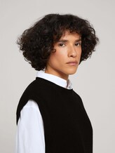 Pullunder mit Seitenschlitzen - Frauen - deep black Pullunder mit Seitenschlitzen - Frauen - deep black - 9 - TOM TAILOR