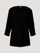 Pullover mit Fledermausärmeln - Frauen - deep black Pullover mit Fledermausärmeln - Frauen - deep black - 7 - TOM TAILOR