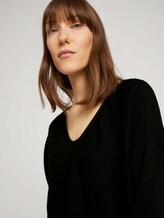 Pullover mit Fledermausärmeln - Frauen - deep black Pullover mit Fledermausärmeln - Frauen - deep black - 9 - TOM TAILOR