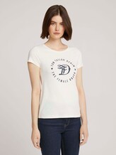 Print t-shirt in a twin pack - Women - Real Navy Blue Print t-shirt in a twin pack - Women - Real Navy Blue - 1 - TOM TAILOR Denim