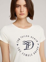 Print t-shirt in a twin pack - Women - Real Navy Blue Print t-shirt in a twin pack - Women - Real Navy Blue - 9 - TOM TAILOR Denim