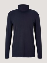 Langarmshirt mit Rollkragen aus nachhaltiger Baumwolle - Männer - Blueish Grey Langarmshirt mit Rollkragen aus nachhaltiger Baumwolle - Männer - Blueish Grey - 7 - TOM TAILOR Denim