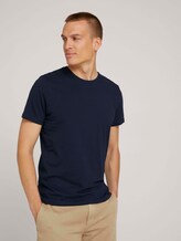 Basic t-shirt in a double pack - Men - Sky Captain Blue Basic t-shirt in a double pack - Men - Sky Captain Blue - 5 - TOM TAILOR