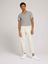 T-shirt in dubbelpak - Mannen - Middle Grey Melange T-shirt in dubbelpak - Mannen - Middle Grey Melange - 3 - TOM TAILOR Denim