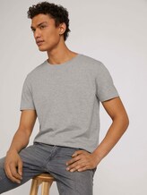 T-Shirt im Doppelpack - Männer - Middle Grey Melange T-Shirt im Doppelpack - Männer - Middle Grey Melange - 5 - TOM TAILOR Denim