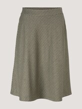 Ausgestellter Rock mit Karomuster - Frauen - beige green small check Ausgestellter Rock mit Karomuster - Frauen - beige green small check - 7 - TOM TAILOR