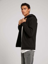 Sweatjacke mit Bio-Baumwolle - Männer - Black Sweatjacke mit Bio-Baumwolle - Männer - Black - 5 - TOM TAILOR Denim