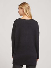 Pullover mit V-Ausschnitt - Frauen - deep black Pullover mit V-Ausschnitt - Frauen - deep black - 2 - TOM TAILOR Denim