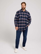 kariertes Hemd - Männer - navy base colorful check kariertes Hemd - Männer - navy base colorful check - 3 - Men Plus