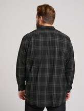 Hemd mit Karomuster - Männer - black base big check Hemd mit Karomuster - Männer - black base big check - 2 - Men Plus